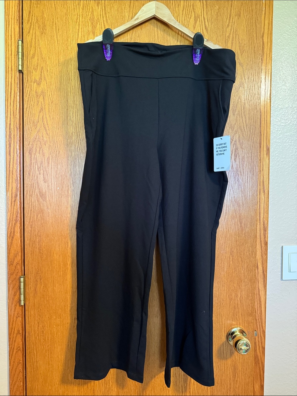 Saint + Sofia Pull-On Runway Pants